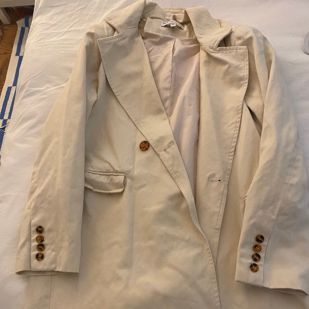 one/third trench coat